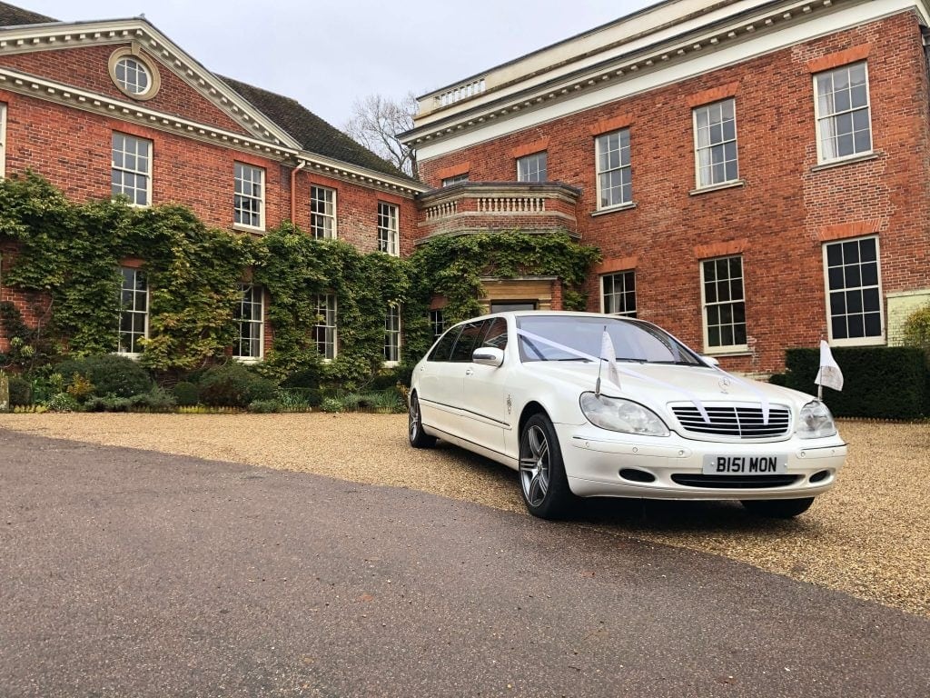 Mercedes Pullman wedding car hire