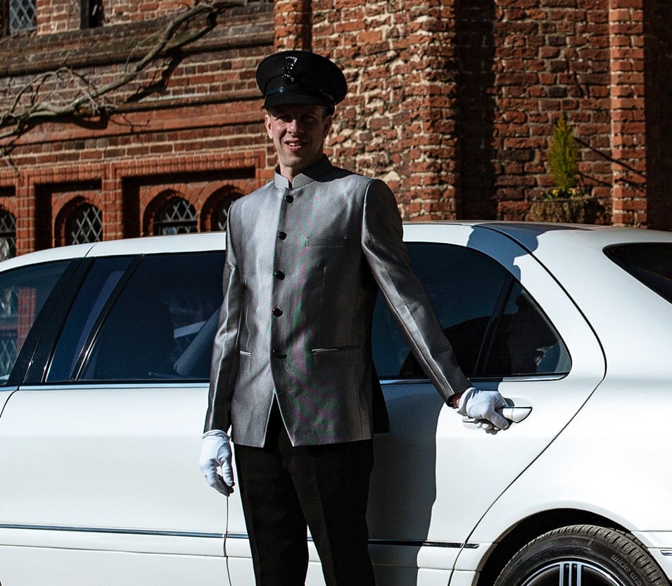 Chauffeur s Attire. Choose your chauffeurs uniform