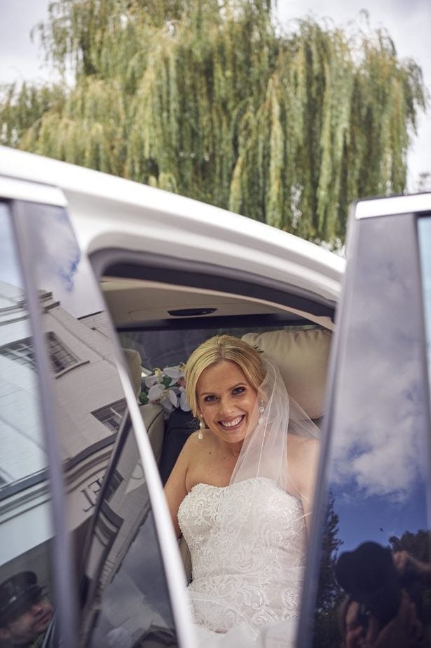 Included in the cost of a wedding car hire