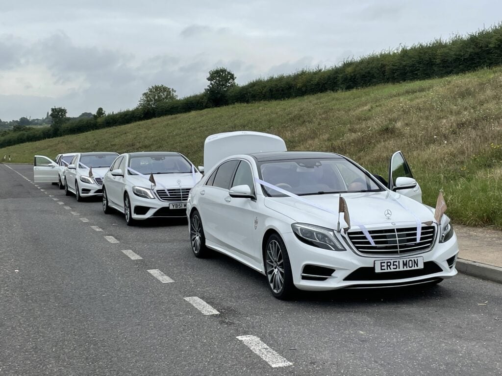 Mercedes S class wedding hire