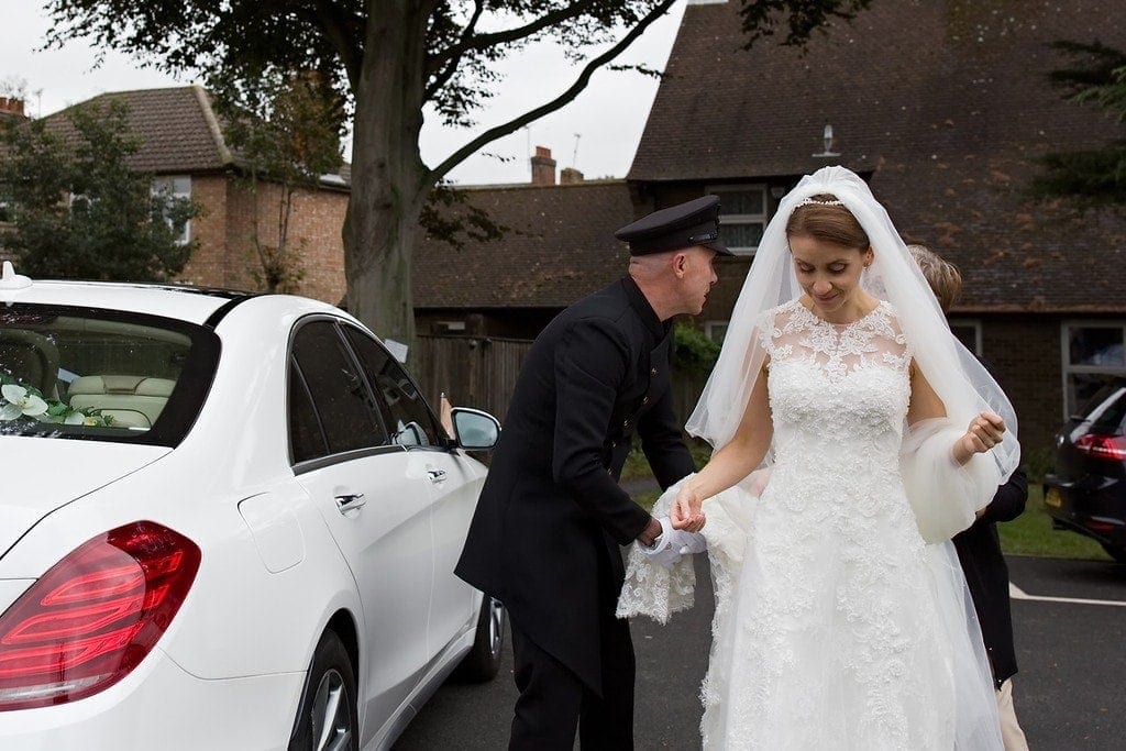 Wedding chauffeur service